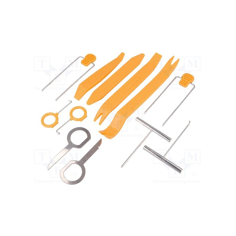 1 set x 4CARMEDIA - KLUCZ-65.222 - Car disassembly tools set