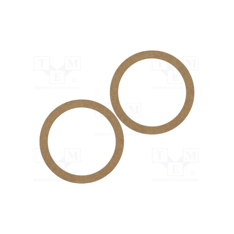 1 set x BASSER - PM16536 - Spacer ring, MDF, 165mm, 2pcs.