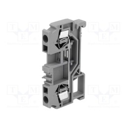1 pcs x DEGSON ELECTRONICS - WS4-01P-11-00A(H) - Splice terminal: rail, 0.2÷4mm2, ways: 1, terminals: 2, grey, WS