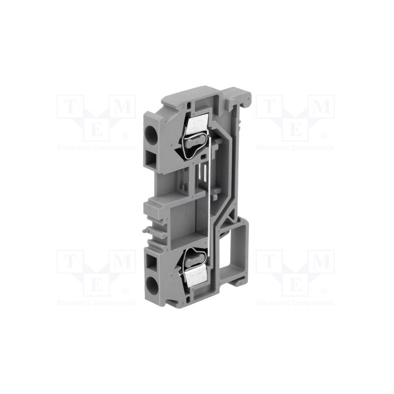 1 pcs x DEGSON ELECTRONICS - WS4-01P-11-00A(H) - Splice terminal: rail, 0.2÷4mm2, ways: 1, terminals: 2, grey, WS