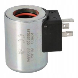 Argo hytos coil 27vdc 0 89a fi19 h 49mm