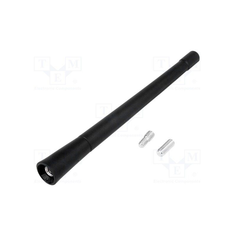 1 pcs x PER.PIC. - A00113 - Antenna mast, 0.17m, M5,M6, outside, Honda,Mercedes,Toyota,VW