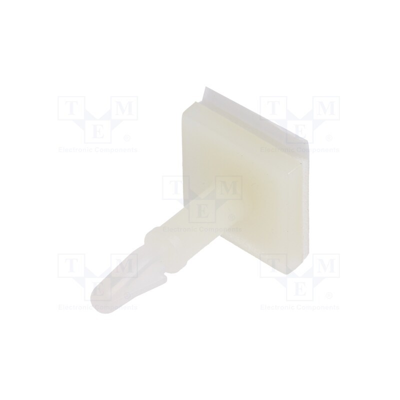 10 pcs x DREMEC - 8GB07V41022 - PCB distance, polyamide, L: 12.7mm, self-adhesive,snap fastener
