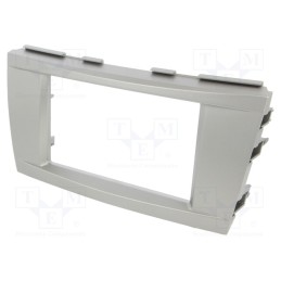1 pcs x ACV - 381300-17 - Radio frame, Toyota, 2 DIN, silver