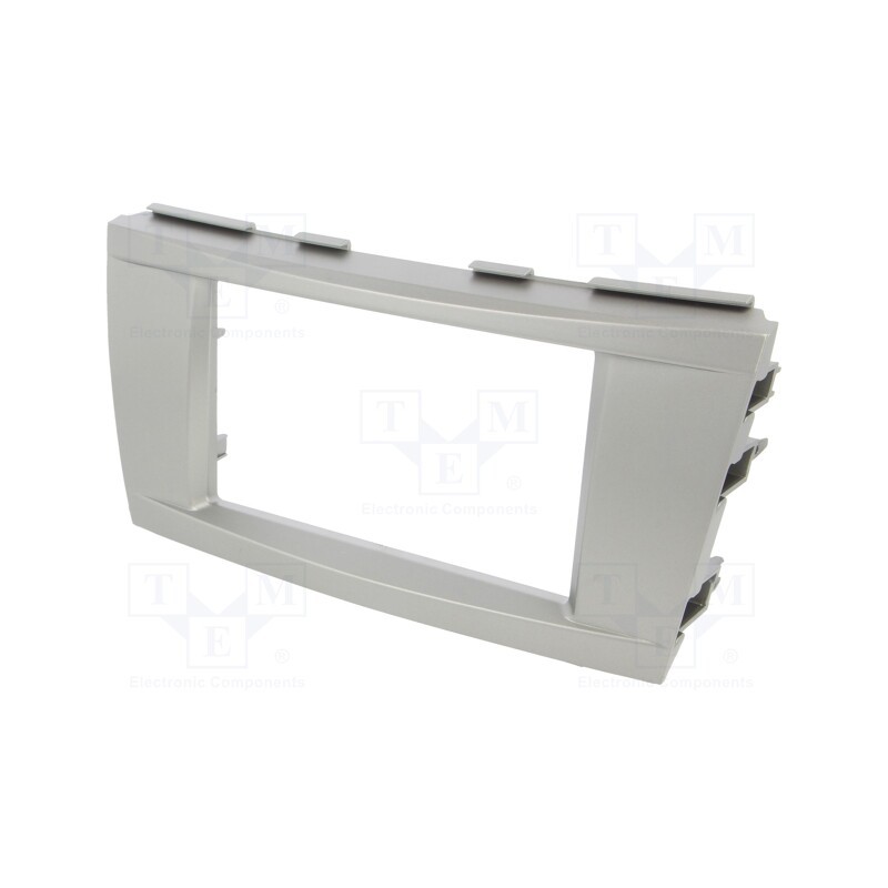 1 pcs x ACV - 381300-17 - Radio frame, Toyota, 2 DIN, silver