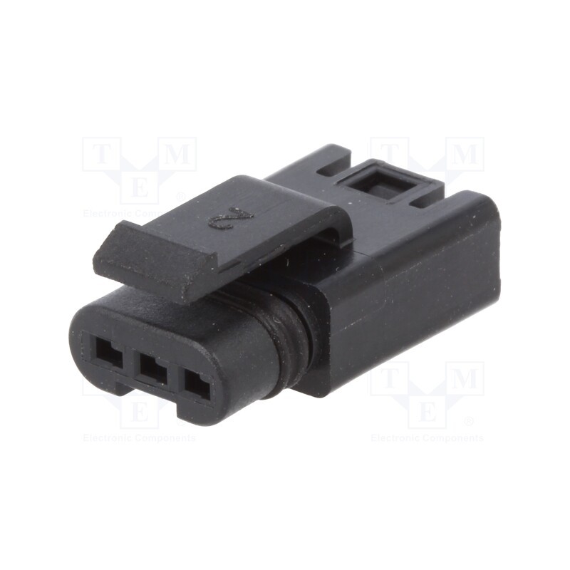 1 pcs x Amphenol Communications Solutions - FLHS3100 - Plug, Connector: wire-wire, FLH, PIN: 3, female, Type: w/o contacts