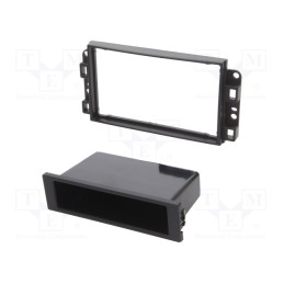 1 pcs x ACV - 281087-01-0 - Radio frame, Chevrolet, 2 DIN, black