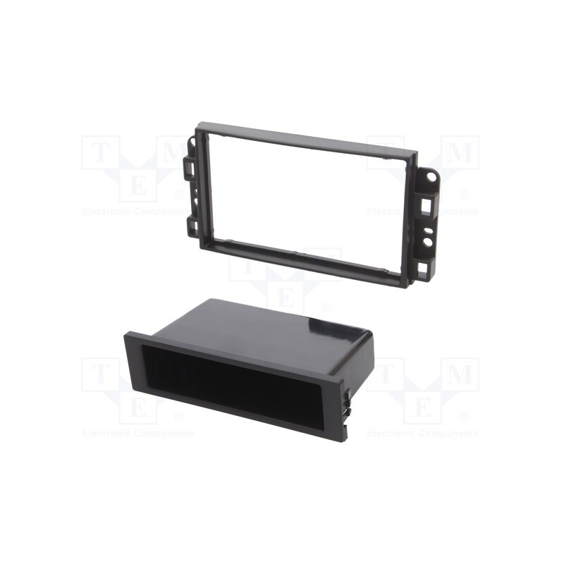 1 pcs x ACV - 281087-01-0 - Radio frame, Chevrolet, 2 DIN, black