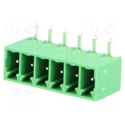 1 pcs x DEGSON ELECTRONICS - 15EDGRC-3.5-06P-14 - Pluggable terminal block, 3.5mm, ways: 6, angled 90°, socket, male