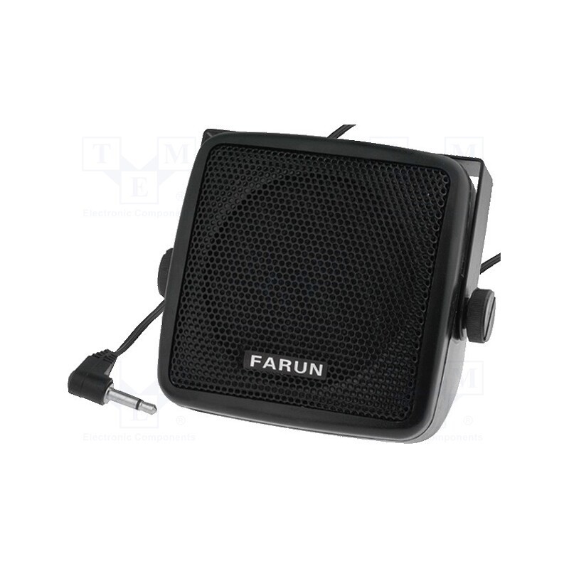 1 pcs x FARUN - KLS 150 - CB speaker, 5W, 8Ω, Len: 2m, 95x85x50mm