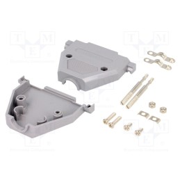 1 pcs x CONNFLY - DS1045-37AP1L1-A - Enclosure: for D-Sub connectors, D-Sub 37pin,D-Sub HD 62pin