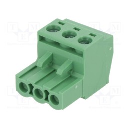 1 pcs x DEGSON ELECTRONICS - 2EDGKT-5.0-03P-14-1000AH - Pluggable terminal block, 5mm, ways: 3, straight, plug, female