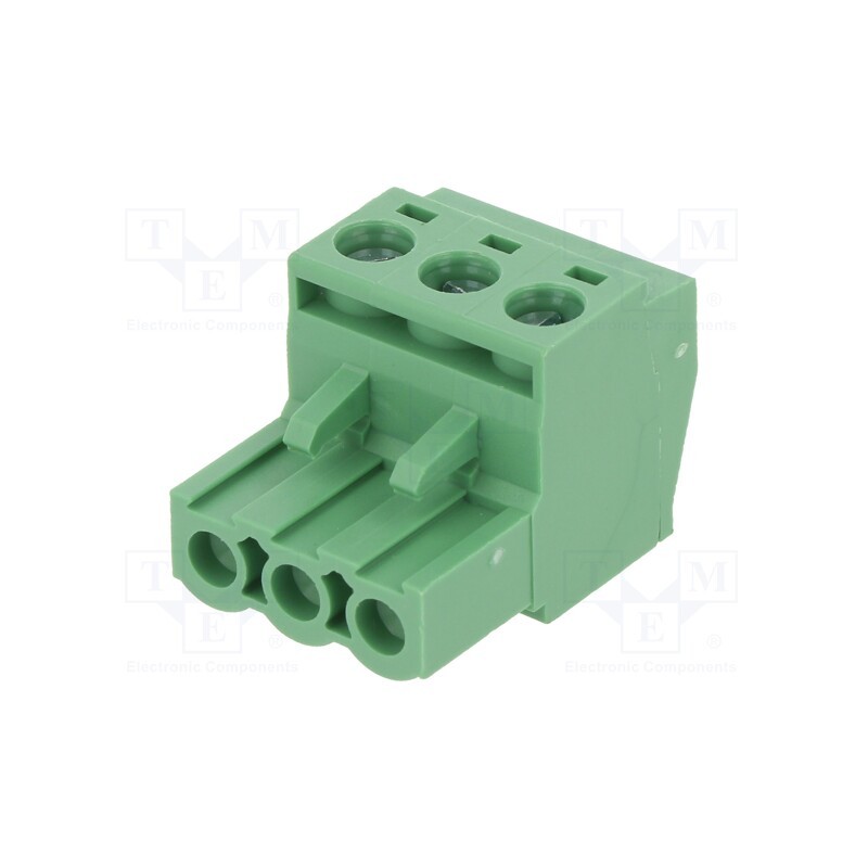 1 pcs x DEGSON ELECTRONICS - 2EDGKT-5.0-03P-14-1000AH - Pluggable terminal block, 5mm, ways: 3, straight, plug, female