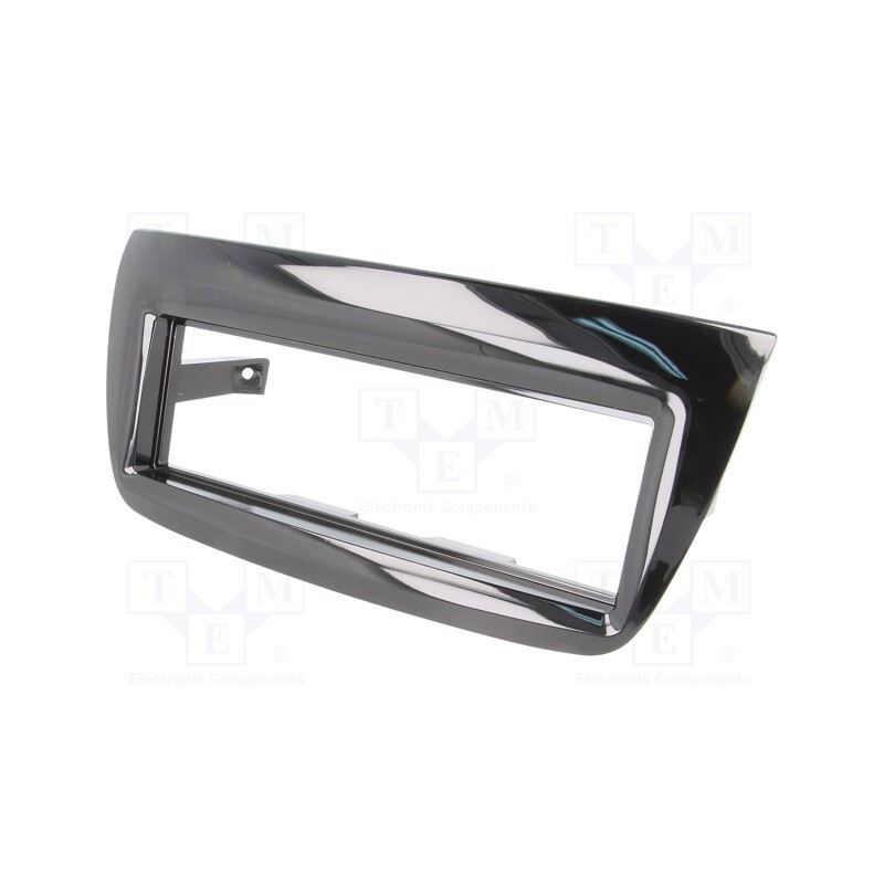 1 pcs x PER.PIC. - MA26025.2-05 - Radio frame, Fiat,Opel, 1 DIN, black gloss