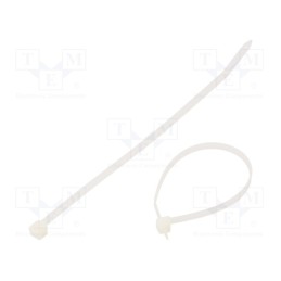1000 pcs x BM GROUP - BMB2048M - Cable tie, L: 200mm, W: 4.8mm, polyamide, 220N, natural, Ømax: 50mm