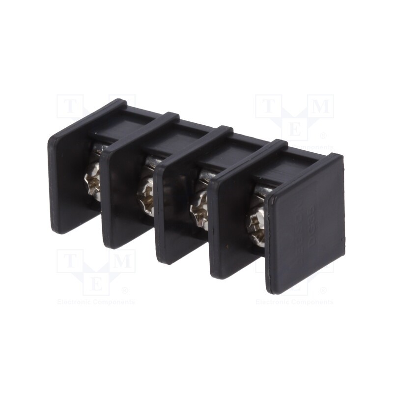 1 pcs x DEGSON ELECTRONICS - DG35C-B-04P-13-200AH - PCB terminal block, straight, 8.25mm, ways: 4, on PCBs, 4mm2, 20A