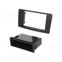 1 pcs x ACV - 281190-13-0 - Radio frame, Mercedes, 2 DIN, black