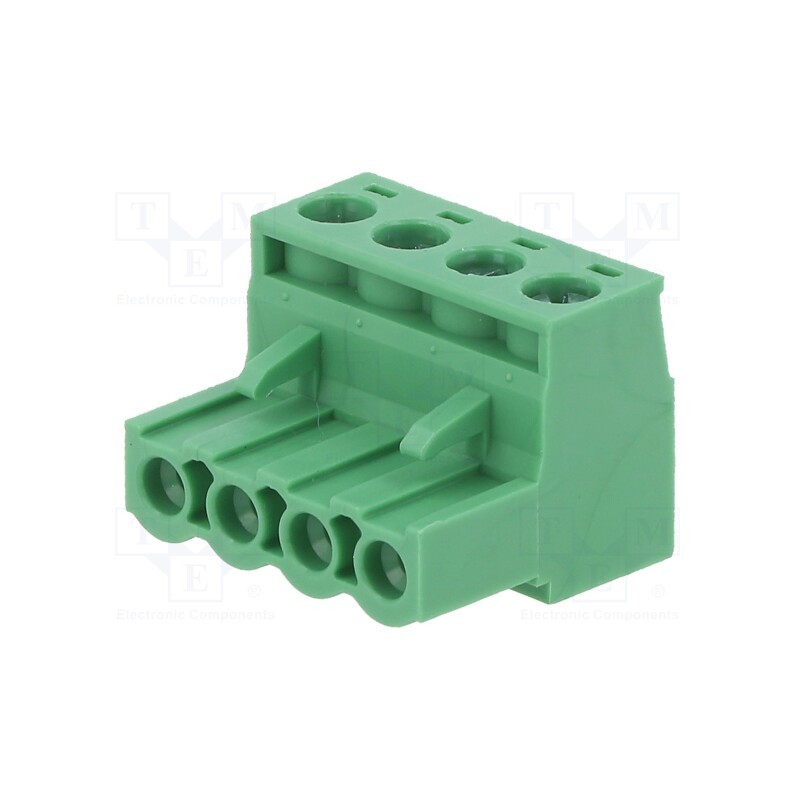 1 pcs x ADAM TECH - EBHA-04-D - Pluggable terminal block, 5.08mm, ways: 4, straight, plug, female