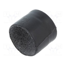 1 pcs x TE Connectivity - 202A111-25/225-0 - Heat shrink boot, straight,glued, 11.9mm, L: 25.4mm, black