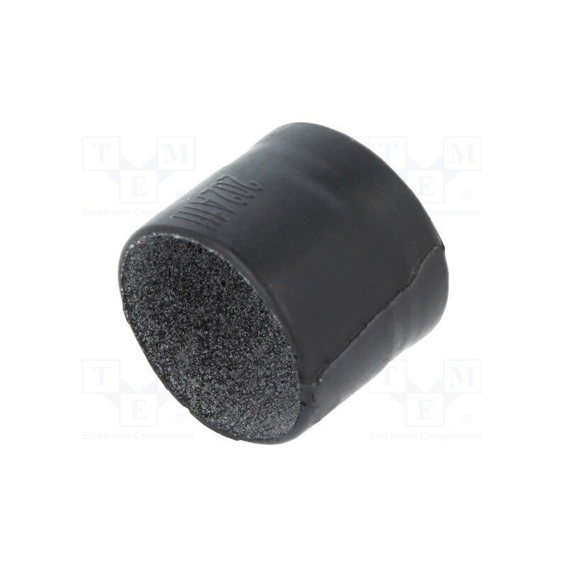 1 pcs x TE Connectivity - 202A111-25/225-0 - Heat shrink boot, straight,glued, 11.9mm, L: 25.4mm, black