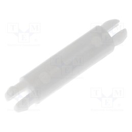 10 pcs x FIX&FASTEN - FIX-SP-15 - PCB distance, polyamide, L: 15mm, latch/latch, natural, UL94V-2