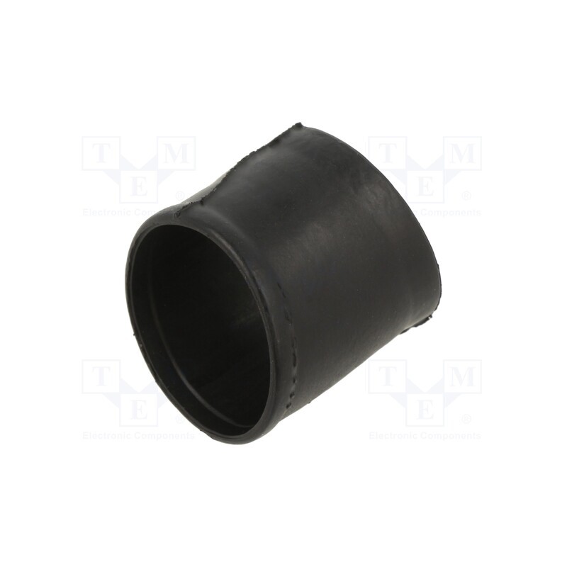1 pcs x TE Connectivity - 222A111-25-G07-0 - Heat shrink boot, glueless,angular, 18mm, black, -75÷150°C