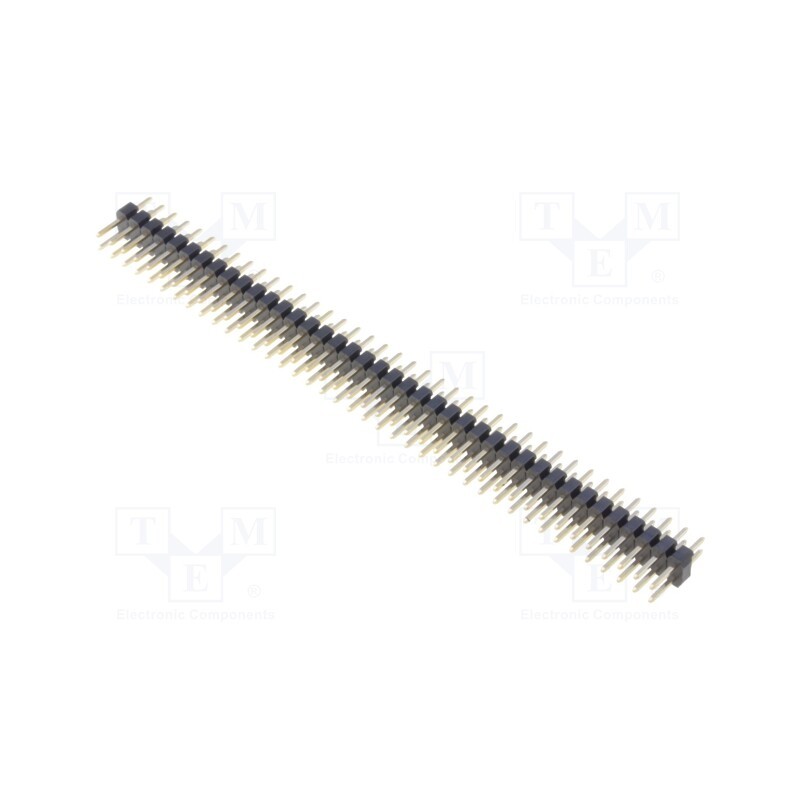 1 pcs x ADAM TECH - 2PH2-80-UA - Pin header, pin strips, male, PIN: 80, straight, 2mm, THT, 2x40