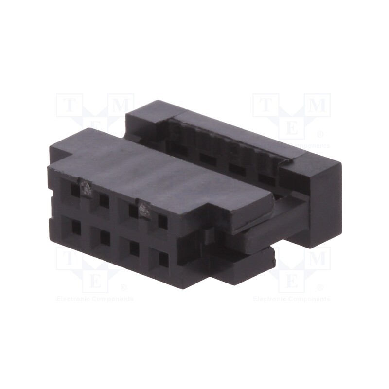 1 pcs x Amphenol Communications Solutions - 89361-108LF - Plug, IDC, female, PIN: 8, without strain relief, IDC, 1mm, Minitek