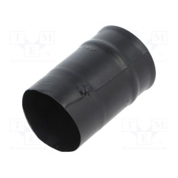 1 pcs x TE Connectivity - 202K153-25-0 - Heat shrink boot, glueless,straight, 19mm, L: 80mm, black, RAYCHEM