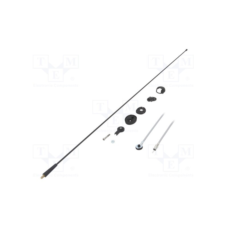 1 pcs x CALEARO - 7651006 - Antenna, car top, 0.84m, AM,FM, Citroën,Ford,Peugeot,Renault