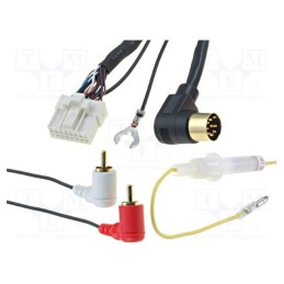 1 set x 4CARMEDIA - Spacer ring, MDF, 165mm, Subaru, impregnated,varnished, 2pcs.