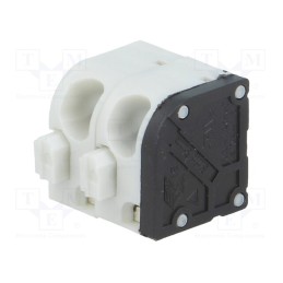1 pcs x ECE - ETBM50020H401Z - PCB terminal block, angled 45°, 5mm, ways: 2, on PCBs, 0.75mm2