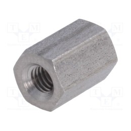 10 pcs x DREMEC - 144X08 - Screwed spacer sleeve, 8mm, Int.thread: M3, hexagonal