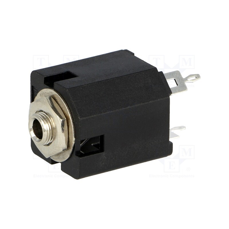 1 pcs x AMPHENOL - ACJM-MV35-2 - Socket, Jack 3,5mm, female, mono, ways: 2, straight, THT