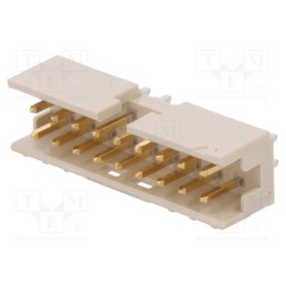 1 pcs x Amphenol Communications Solutions - 98414-F06-18ULF - Socket, wire-board, male, Minitek, 2mm, PIN: 18, THT, on PCBs, 2A