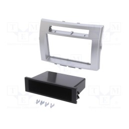 1 pcs x ACV - 281300-21-2-0 - Radio frame, Toyota, 2 DIN, silver