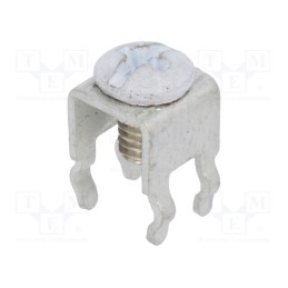 1 pcs x KEYSTONE - 01/04/7797 - Terminal: screw terminal, THT,screw terminal, white, 7x5mm