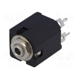 1 pcs x AMPHENOL - ACJM-MV35-2S - Socket, Jack 3,5mm, female, mono, ways: 2, straight, THT