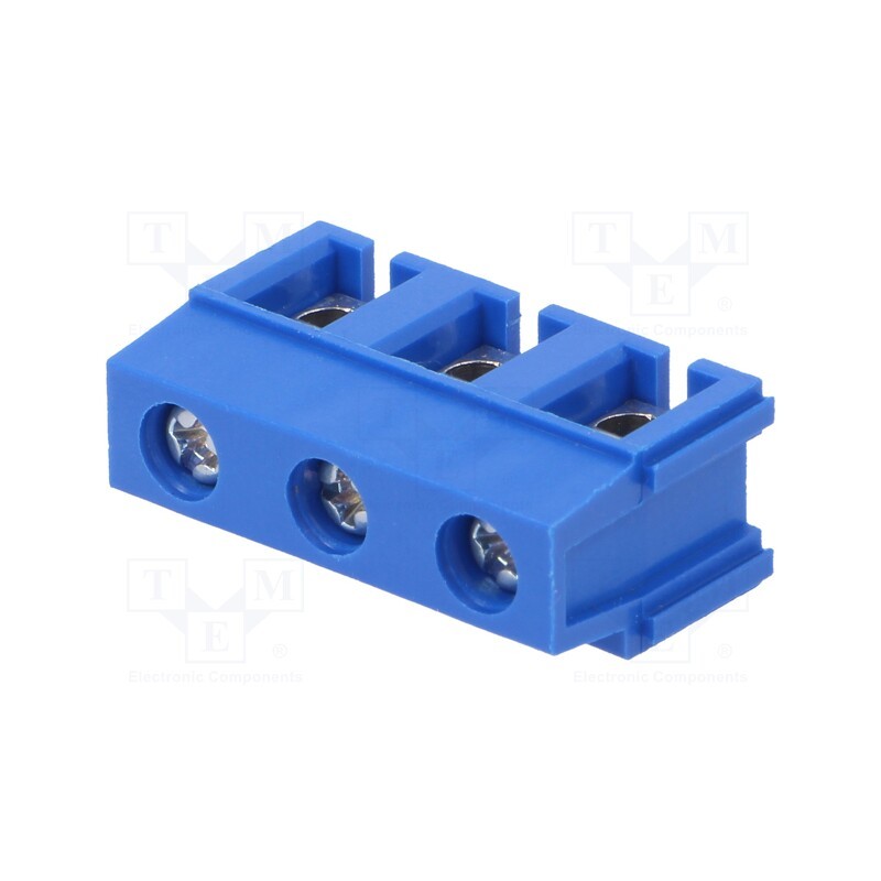 1 pcs x ECE - ETB71030B000Z - PCB terminal block, angled 90°, 7.5mm, ways: 3, on PCBs, 2.5mm2