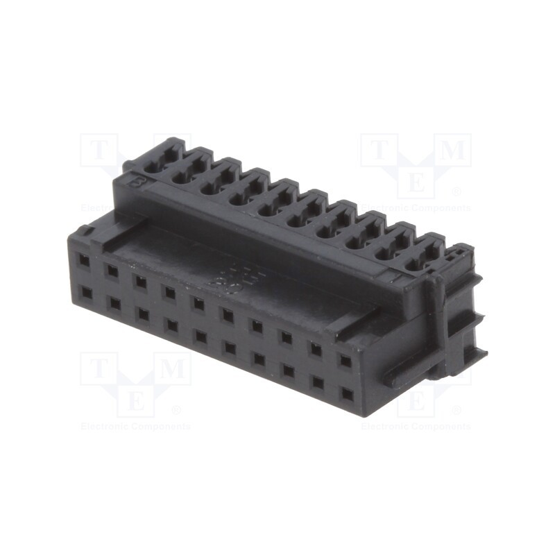 1 pcs x HIROSE - DF11-20DS-2R26(05) - Plug, wire-wire/PCB, female, DF11, 2mm, PIN: 20, IDC, for cable