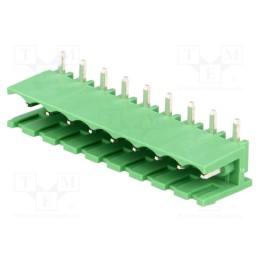 1 pcs x DEGSON ELECTRONICS - 2EDGR-5.0-09P-14 - Pluggable terminal block, 5mm, ways: 9, angled 90°, socket, male