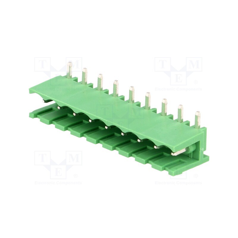 1 pcs x DEGSON ELECTRONICS - 2EDGR-5.0-09P-14 - Pluggable terminal block, 5mm, ways: 9, angled 90°, socket, male