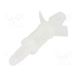 10 pcs x DREMEC - 8G813V40352 - PCB distance, polyamide, L: 12.7mm, snap fastener, natural