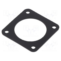 1 pcs x AMPHENOL - BMA-31-18 - Socket gasket, size 18, 97,MS/DS, flange (4 holes)