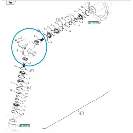 New Holland CX CR 87331121 CNH housing