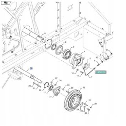 Wal new holland cx csx 84077978 cnh