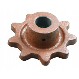 A wheel with 9 on a bison wheel