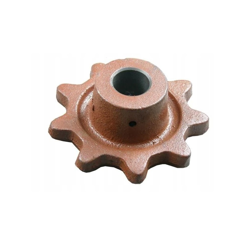 A wheel with 9 on a bison wheel