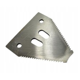 Harvest knife with serrated blades on the top of the bowl