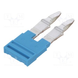 1 pcs x WEIDMu00dcLLER - 1528040000 ZQV 4N/2 BL - Comb bridge, ways: 2, blue, A series